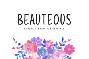 Beauteous: A Handwritten Font for Creative Branding