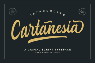 Cartanesia: A Handwritten Font for Bold Web Design