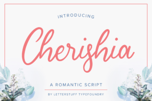 Cherishia: A Handwritten Font for Captivating Campaigns