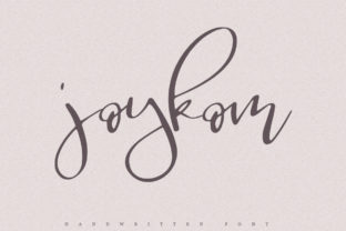 Discover Joykom: A Handwritten Font for Modern Web Design