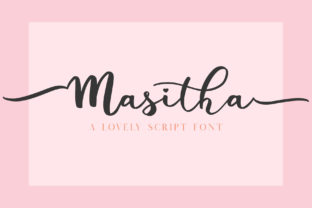 Discover Masitha: A Charming Handwritten Font for Editorial Design