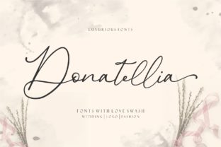 Donatellia: Elevate Your Web Design with a Bold Handwritten Font