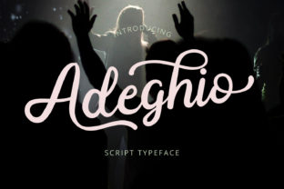 Elevate Your Brand with Adeghio: A Modern Handwritten Font