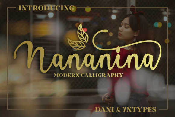 Elevate Your Editorial Design with Nananina Font