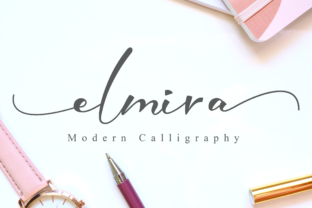 Elmira: A Charming Script Font for Modern Editorial Design
