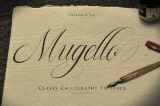 Enhance Your Brand with Mugello: A Premium Handwritten Font