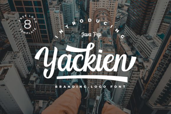 Enhance Your Brand with Yackien, the Charming Handwritten Font