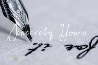 Enhance Your Web Design with Sincerely Yours Font