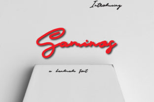 Enhancing Web Design with Saminos: A Charming Handwritten Font