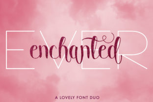 Ever Enchanted Duo: A Feminine Font for Elegant Branding