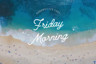 Friday Morning: A Handwritten Font for Elegant Web Design