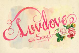 Luvdove: A Delicate and Romantic Handwritten Font
