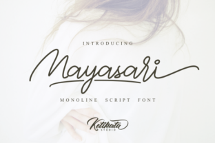 Mayasari: A Handwritten Font for Effortless Beauty