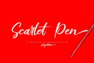 Scarlet Pen: A Versatile Script for Modern Design