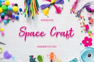 Space Craft: A Modern Handwritten Font for Web Design