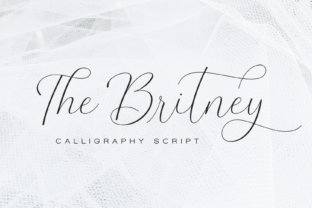 The Britney: A Sweet and Innocent Script Font for Crafters