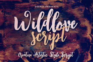 Wildlove: A Romantic and Free-Spirited Font for Makers